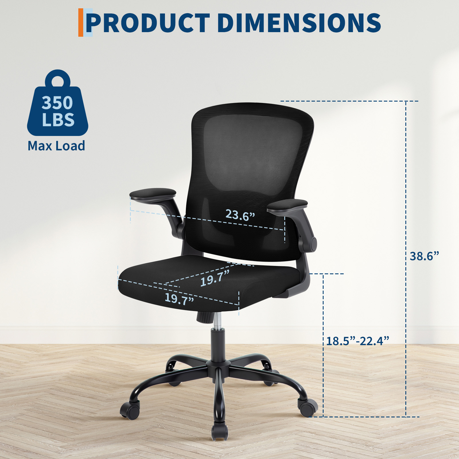 Ergonomic Office Chair - Factory Direct 2026 Ergonomic Reclining Office