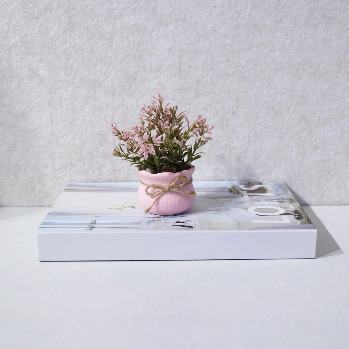 Mini Artificial Pink Series Fl - огляд і ціна Home Office Layout