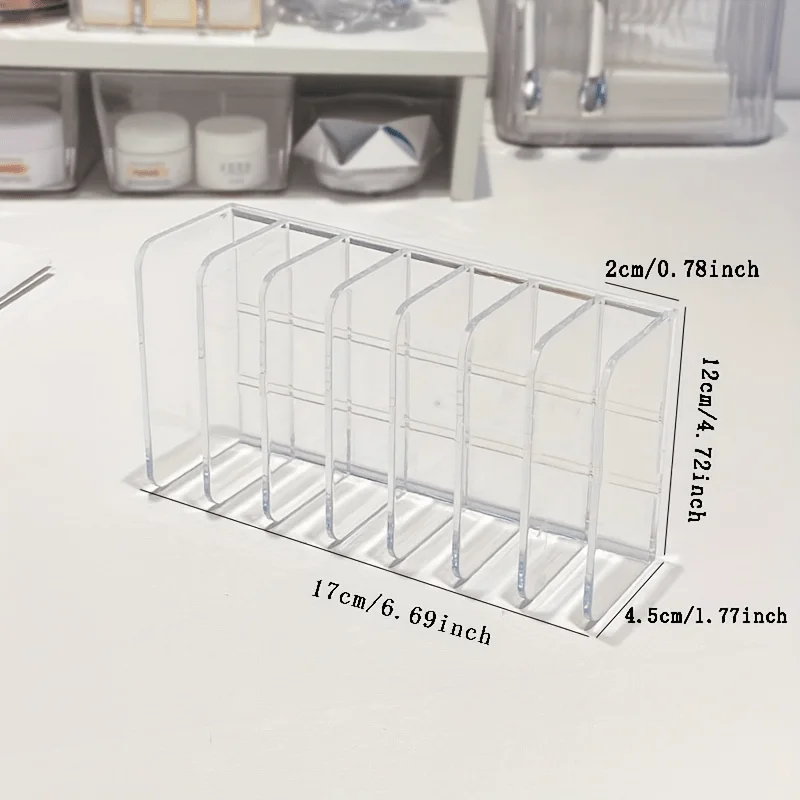 1pc Plastic Transparent 7-Slot - огляд і ціна Home Office Work Table