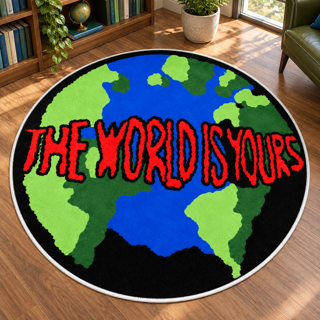 The World is Yous Shaped Area  - огляд і ціна Home Office Room Inspiration