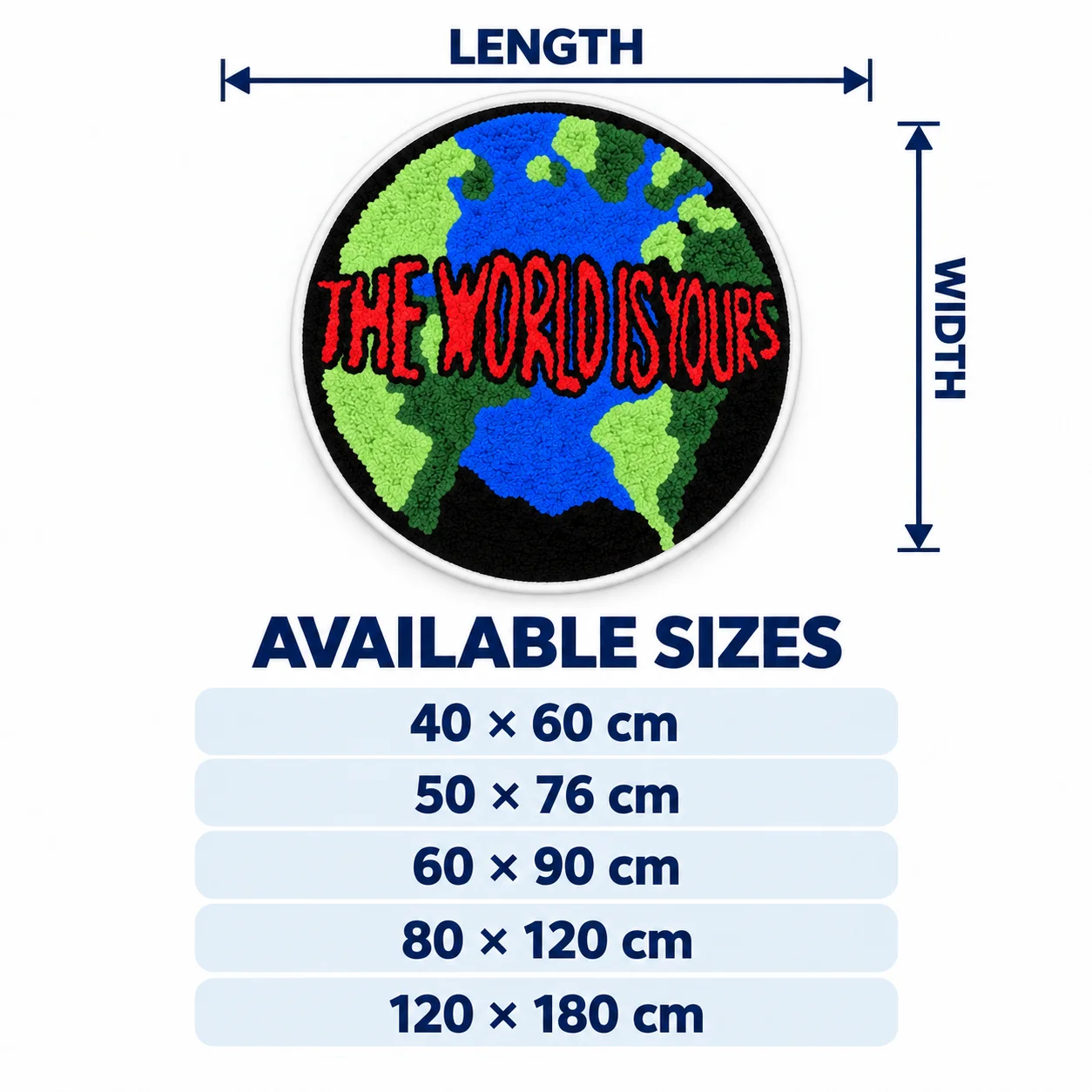 The World is Yous Shaped Area  - огляд і ціна Home Office Room Inspiration