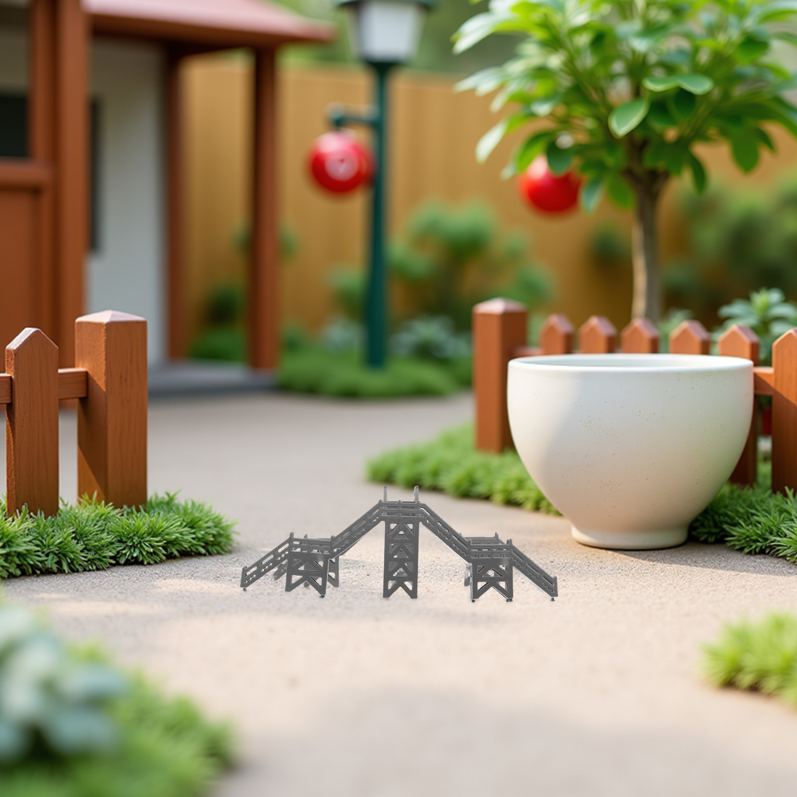 Mini Footbridge Plastic for Tr - огляд і ціна Home Office Layout