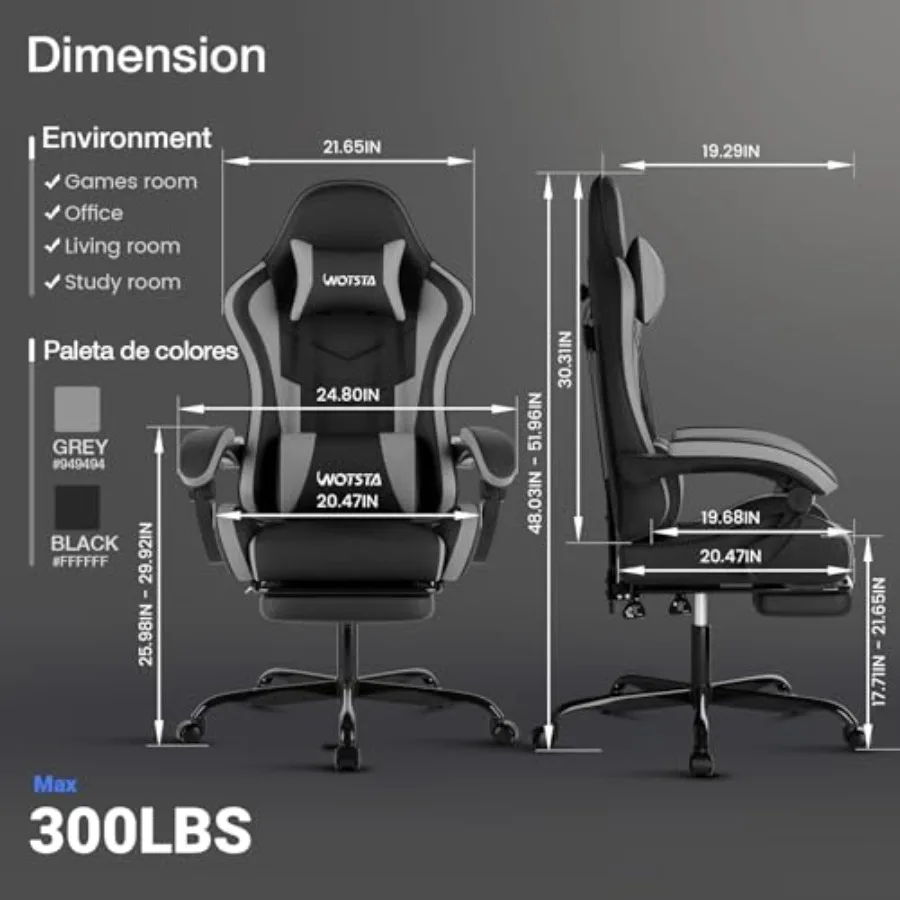 Ergonomic Gaming Office Chair  - огляд і ціна Ergonomic Office Chair