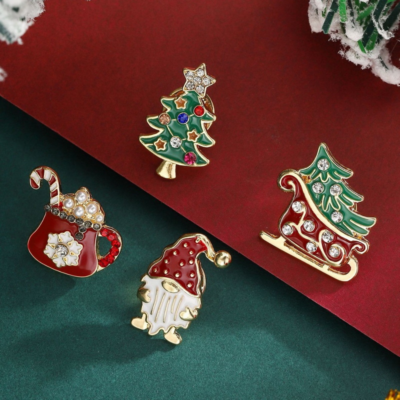 4 Pcs Drip Oil Santa Claus Chr - огляд і ціна Home Office Layout
