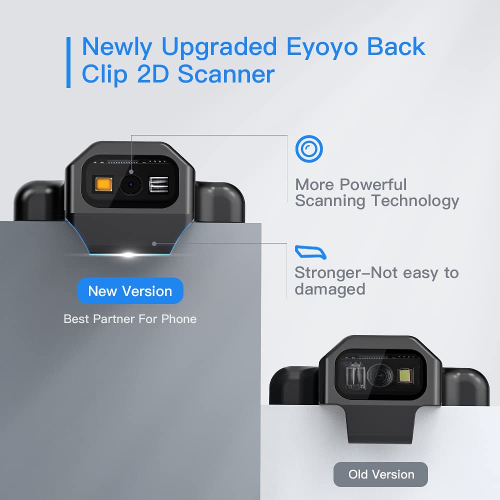 Eyoyo EY-017 Back Clip Bluetoo - огляд і ціна Document Scanner Portable
