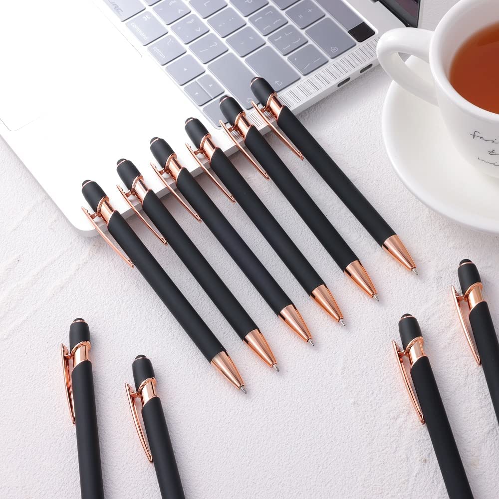 50Pcs Metal Ballpoint Pens Wit - огляд і ціна Home Office Logo