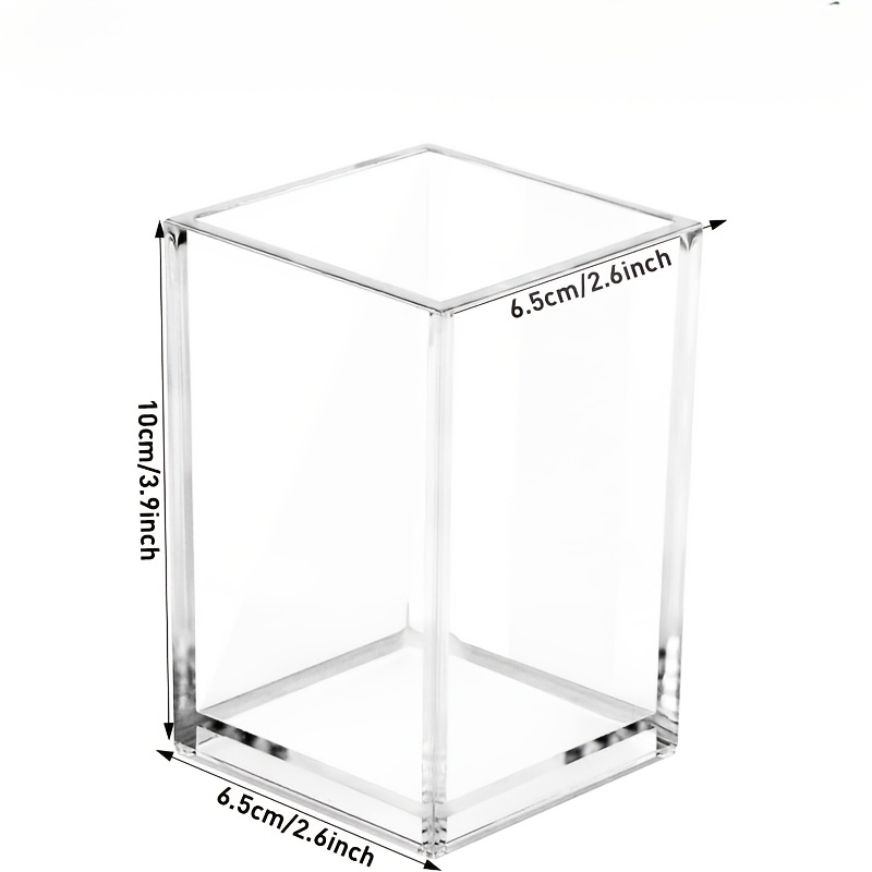 12pcs Clear Acrylic Makeup Bru - огляд і ціна Home Office Work Table