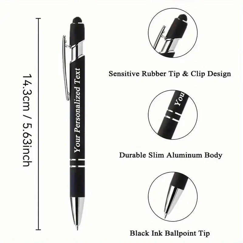 10 pcs Bulk Custom Pens Person - огляд і ціна Home Office Logo