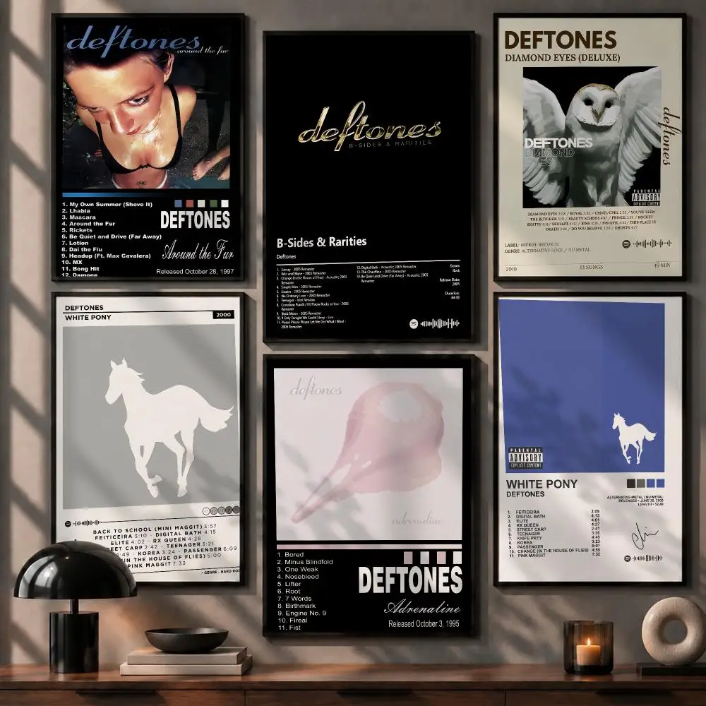 Retro Inspired Band Themed Wal - огляд і ціна Home Office Room Inspiration