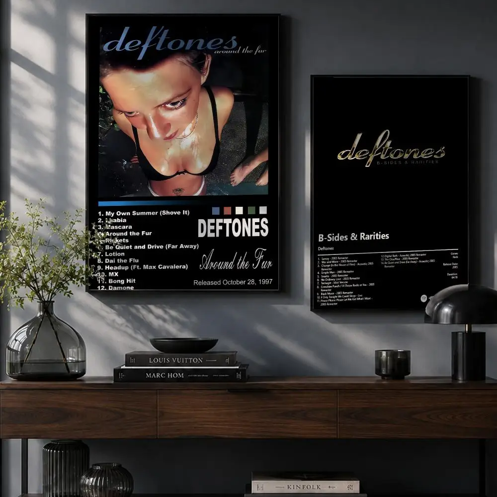Retro Inspired Band Themed Wal - огляд і ціна Home Office Room Inspiration